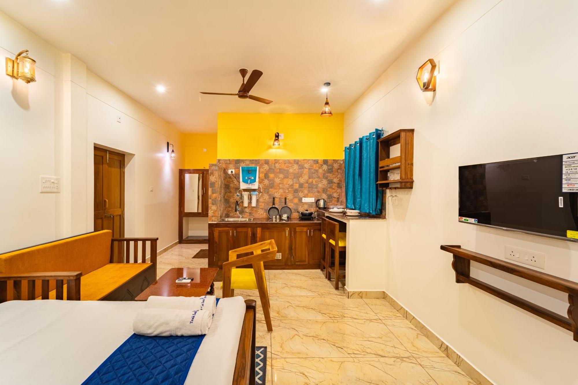 Teak Leaf Gateway Villa With Swimming Pool Indoor Games Kālapettai Екстериор снимка