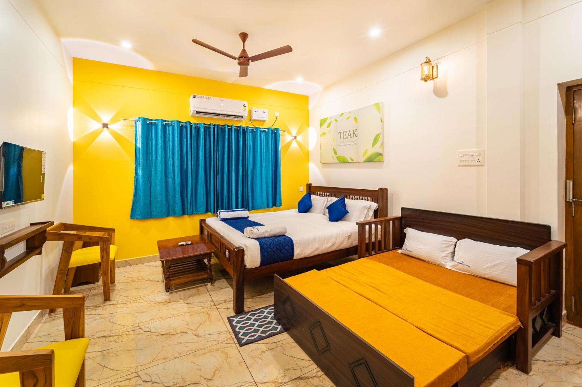 Teak Leaf Gateway Villa With Swimming Pool Indoor Games Kālapettai Екстериор снимка
